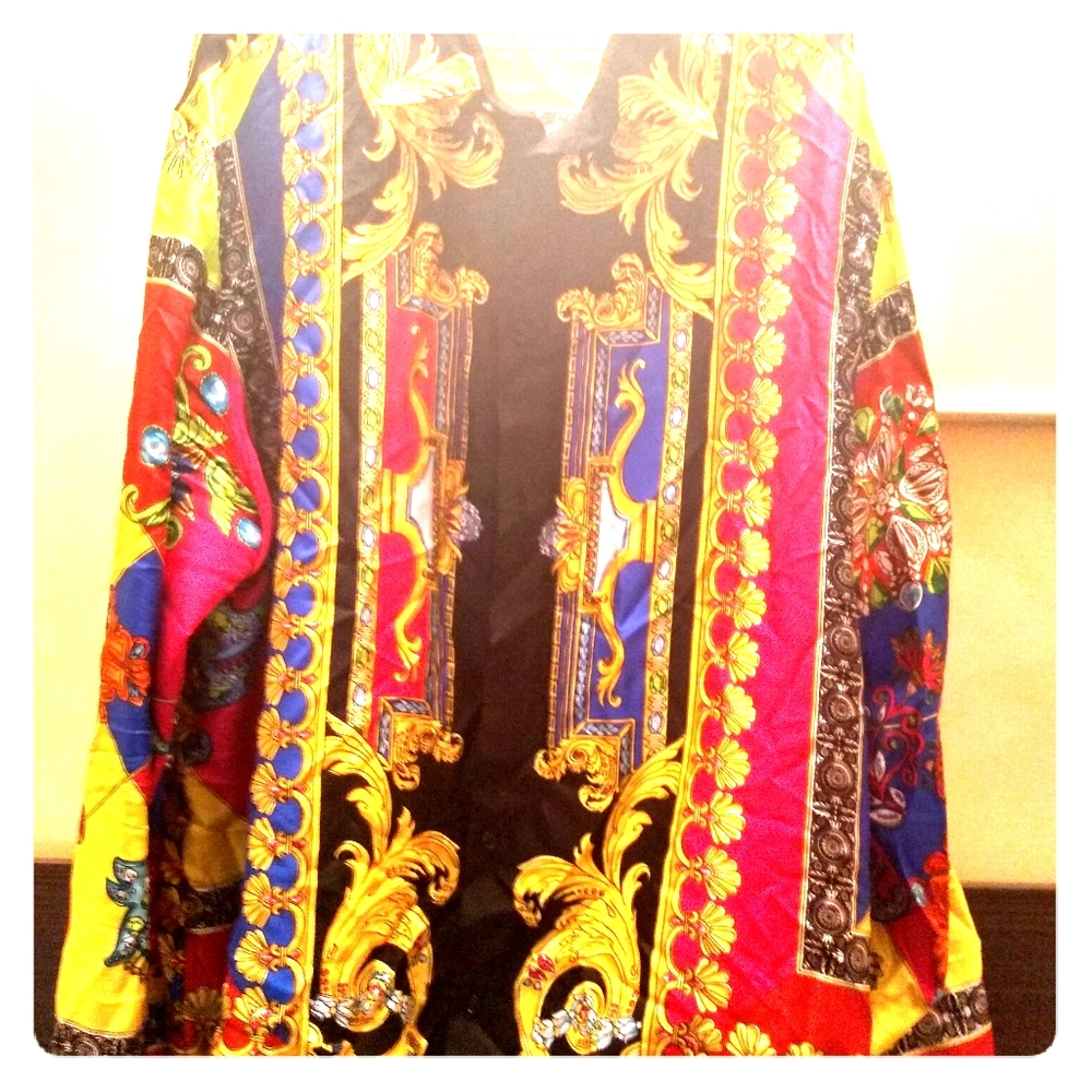 Versace silk shirt